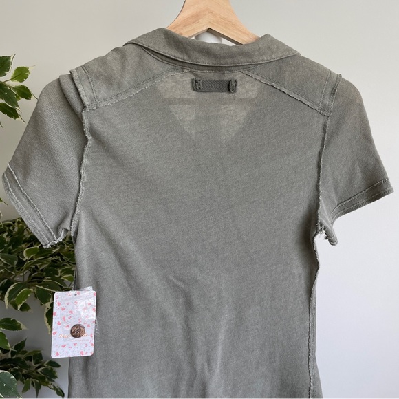 NEW Free People Poppy Polo - Picture 8 of 14